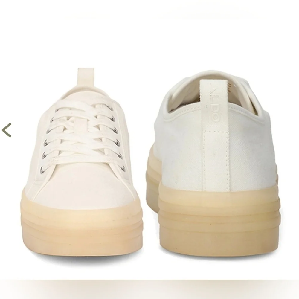 Aldo White‎ Cotton Atheletic For LADIES Size 6